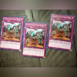 Gravedigger's Trap Hole Card Game Set